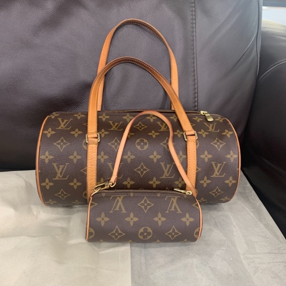 Louis Vuitton Monogram Papillon 30 bag with mini - Picture 3 of 16